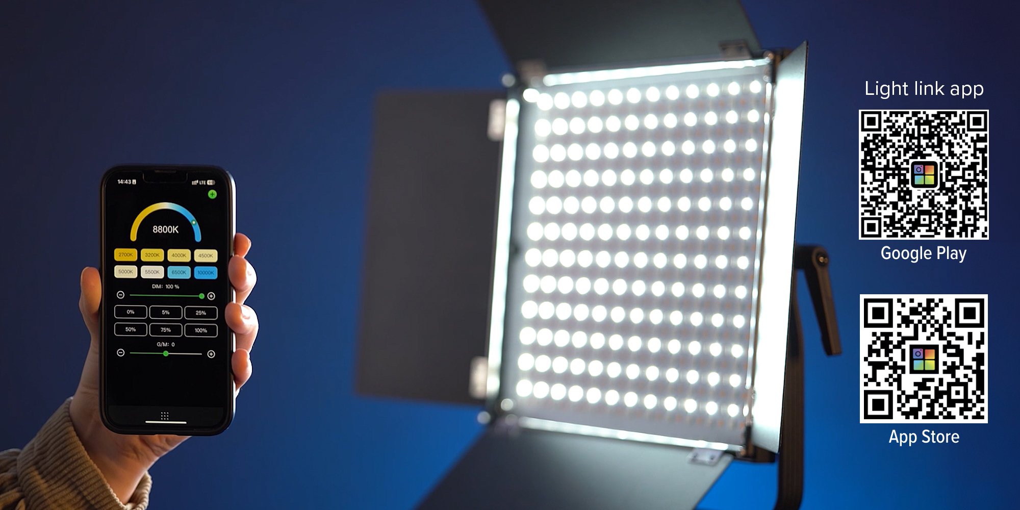 Lampa LED Newell RGB Vividha Effect